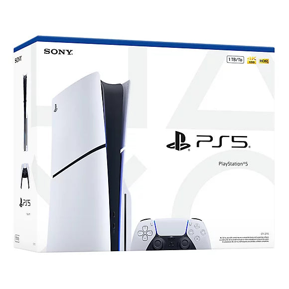 Sony PlayStation 5 Slim Console (Disc Edition) - 1TB - 1Y Warranty